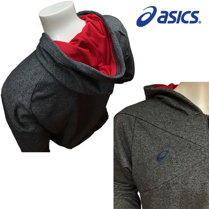 asics アシックス 野球 フィールドパーカー ハーフジップ 裏パイル