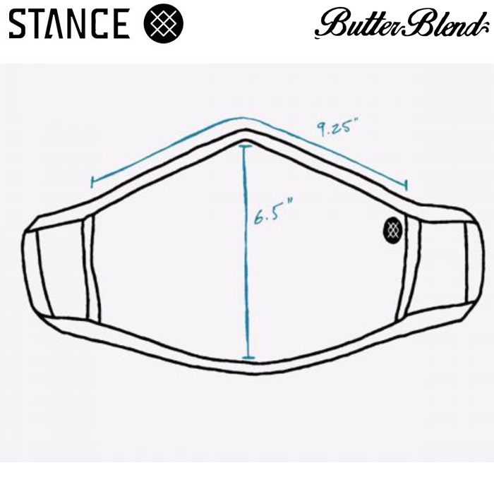 即日出荷 アウトレット STANCE スタンス フェイスマスク リバーシブル