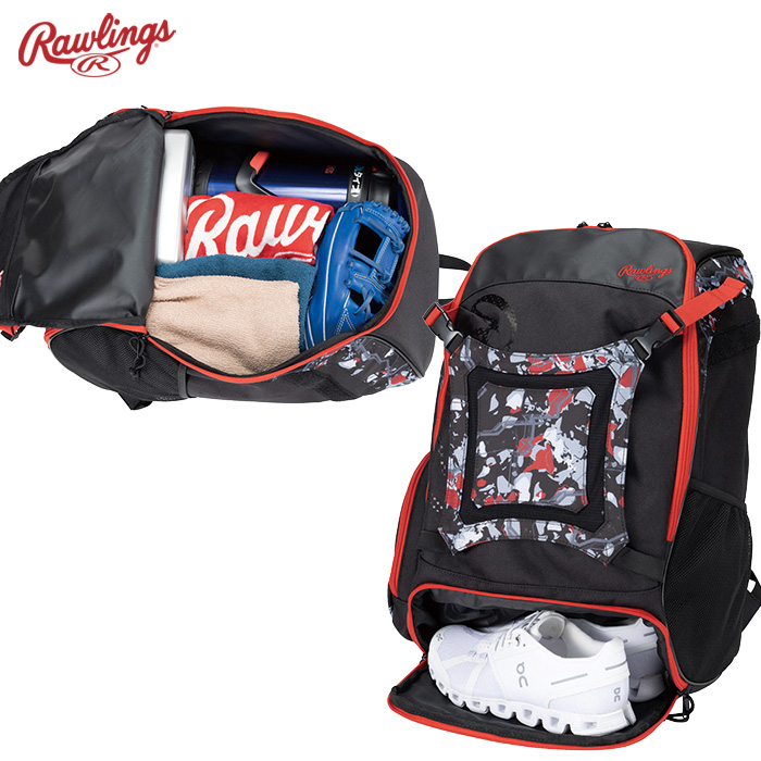 ローリングス 野球 バックパック 42L 8フューチャー ヘルメット収納