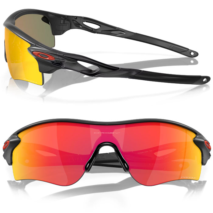 即日出荷 OAKLEY オークリー サングラス RadarLock Path Low Bridge Fit プリズムルビー Prizm Ruby ×  Matte Black Ink OO9206-42 | 野球用品専門店 ベースマン全国に野球用品をお届けするインターネット通販！