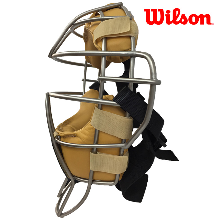 即日出荷 Wilson ウイルソン 野球 硬式用 審判 マスク チタンフレーム 